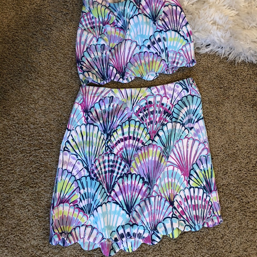 Lilly Pulitzer two piece dress